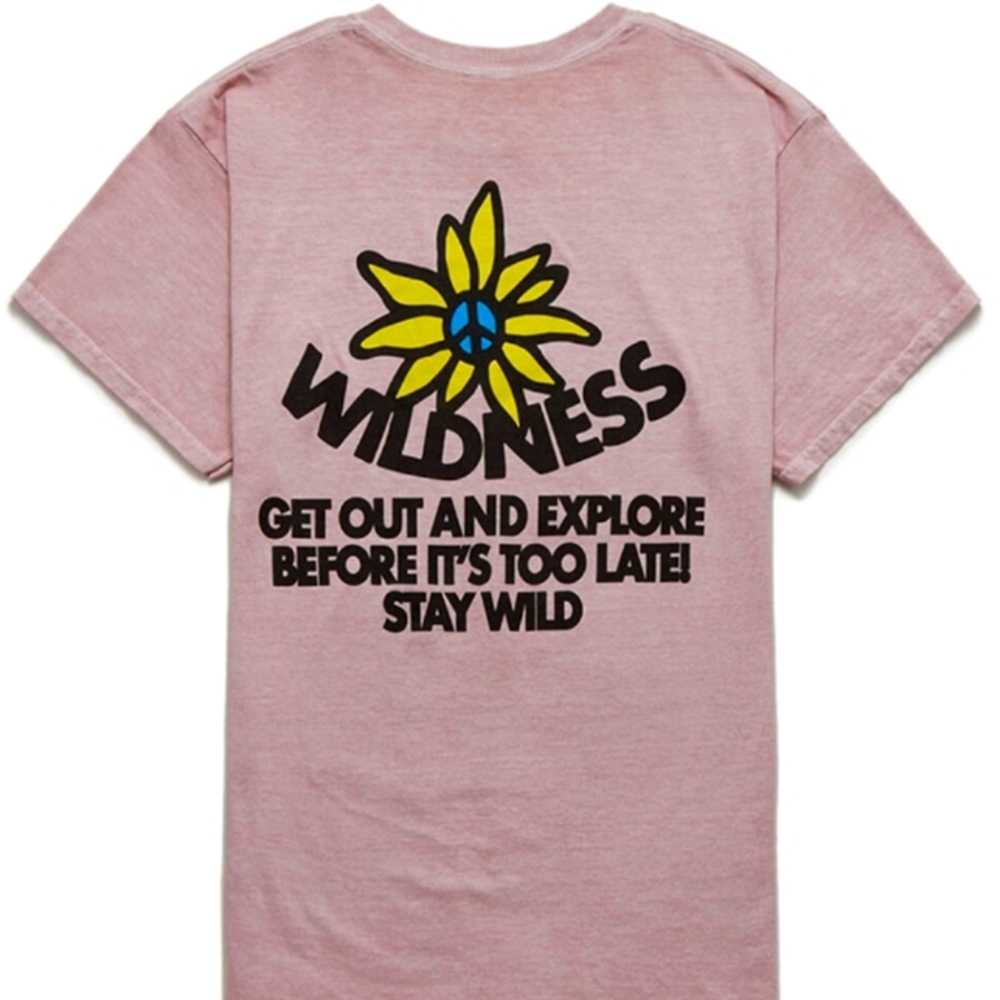 Wilderness Vintage SS T-Shirt,Various(M&L), Pink - Picture 2 of 5